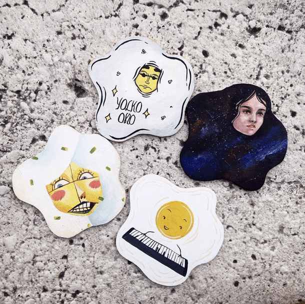 Handpainted Coasters