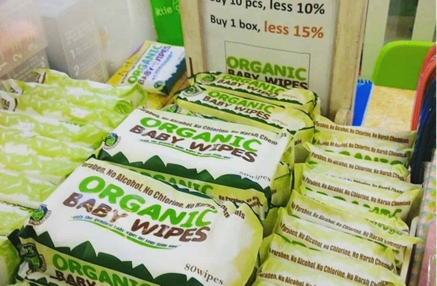 #Organic baby wipes on #sale available at Eastwood Kiddie Creation.