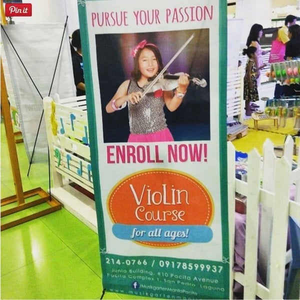 Enroll now for a violin course for all ages by Musikgarten in #Manila.