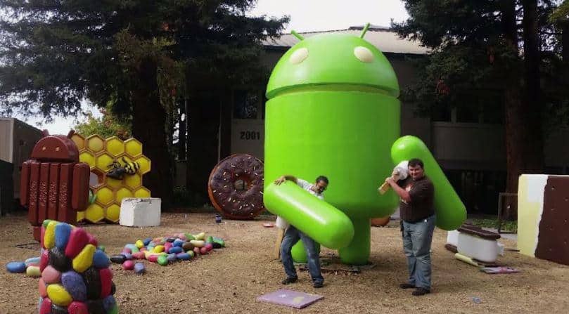Android Marshmallow Statue