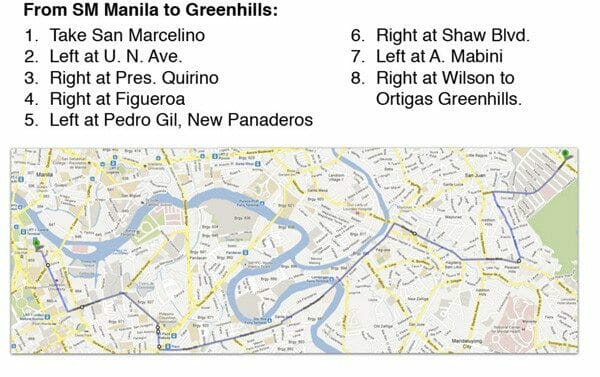 Mabuhay / Christmas Lanes / Apec Summit Alternate Route