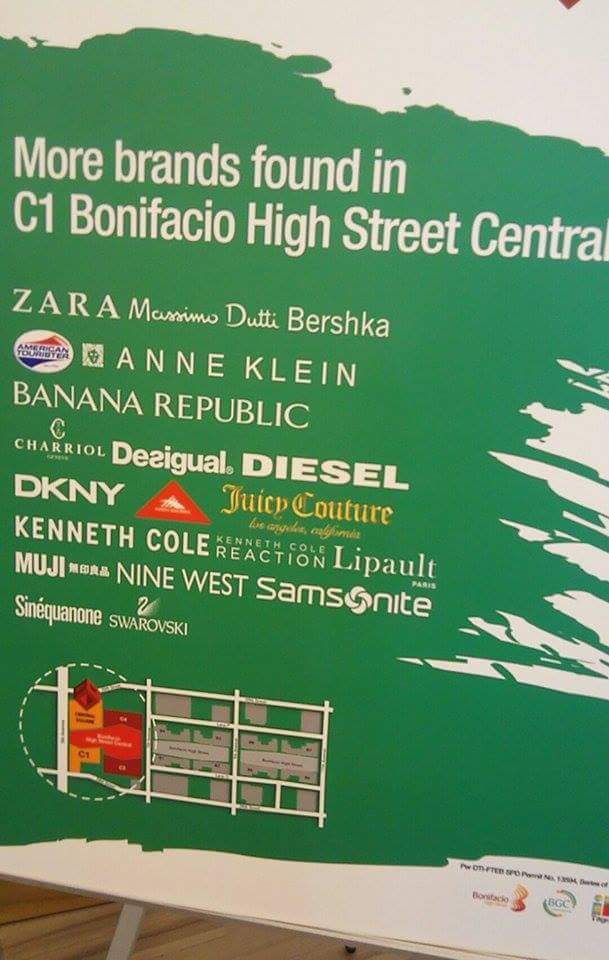 BONIFACIO HIGH STREET CENTRAL SALE