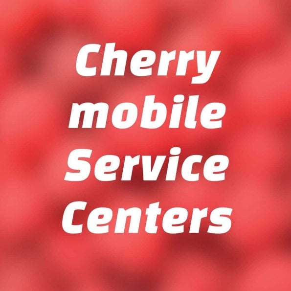 Cherry mobile service centers in Visayas and Mindanao.