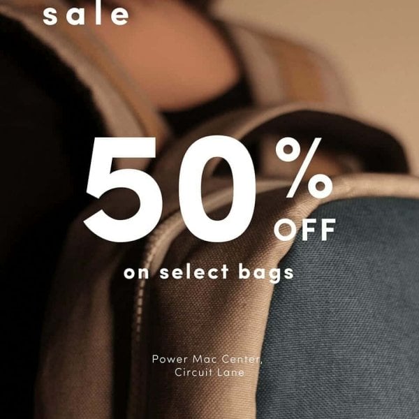 Power Mac Center Bag Sale: up to 50% off selected bags.