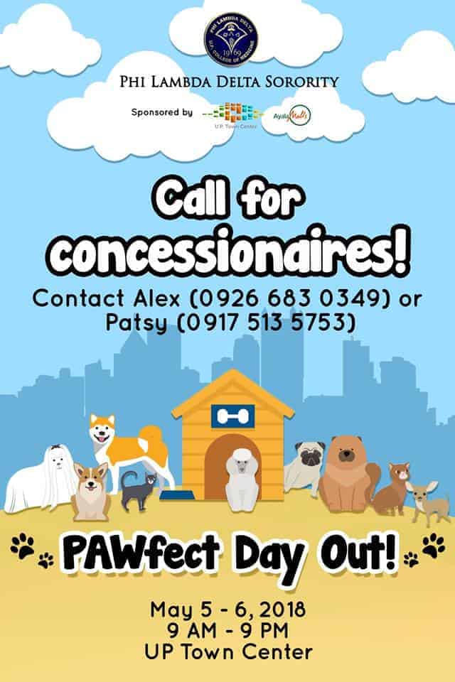 A flyer for PAWfect Day Out.