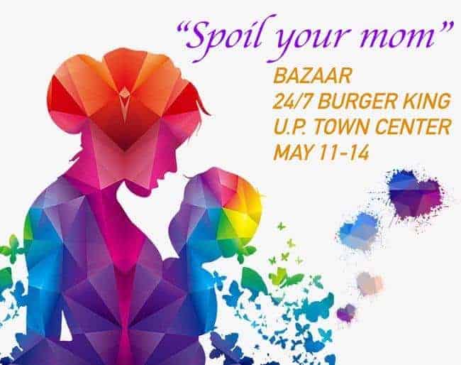 Celebrate Mother's Day at the Bazaar Burger King Uptown Town Center with a special event!