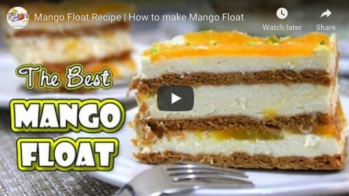 The best Mango Float recipe - how to make mango float.