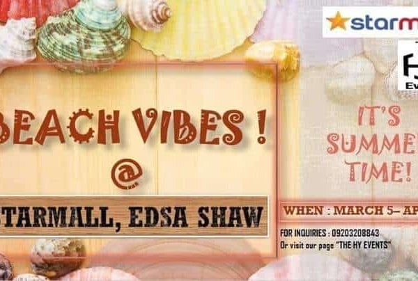 Beach vibes at Starmall Edna Shaw.