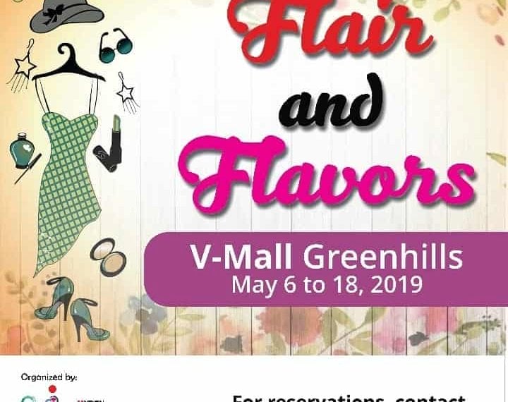 A poster showcasing the flair and flavors of Greenhills fair.