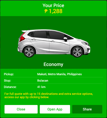 Transportify: Economy