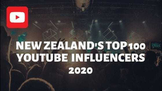 top 100 youtube new zealand 2020