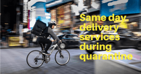 delivery services open during quarantine