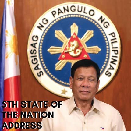 President Rodrigo Roa Duterte delivers his 2020 SONA.