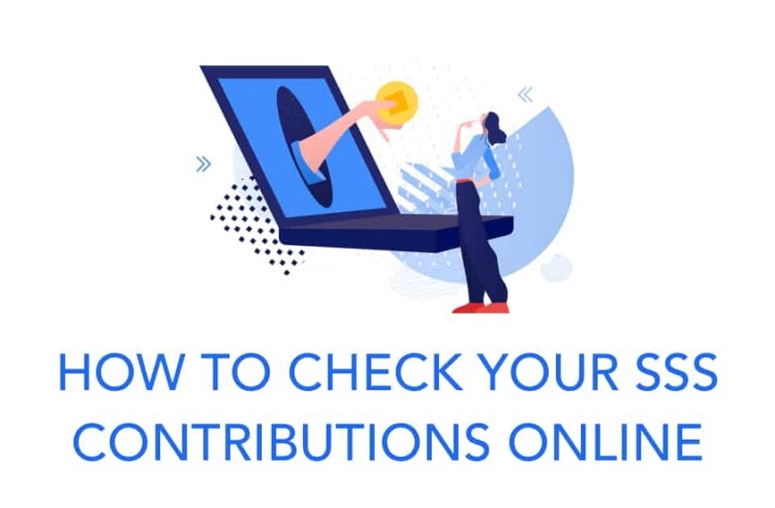 Guide on how to access your SSS contribution online.