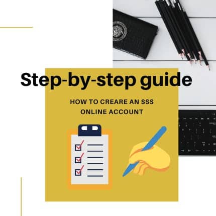 Step-by-step guide for SSS online registration.
