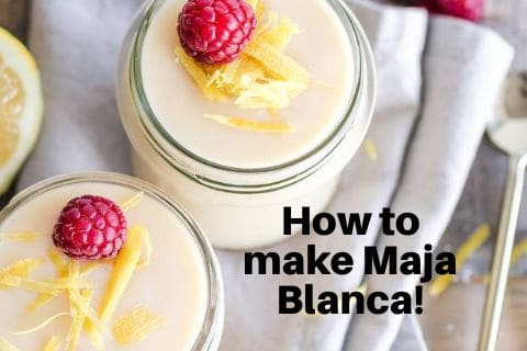 maja blanca recipe