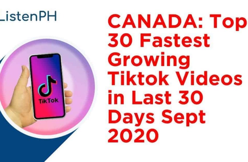 Most Watched Tiktok In Canada