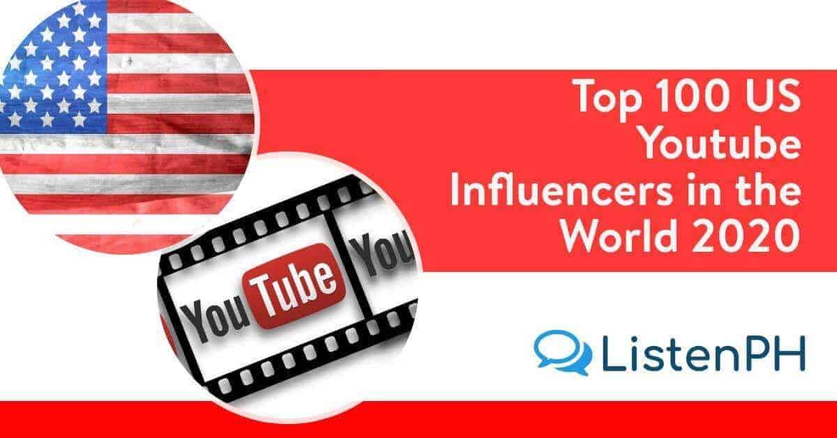 Top 100 Unites States Youtube Influencers