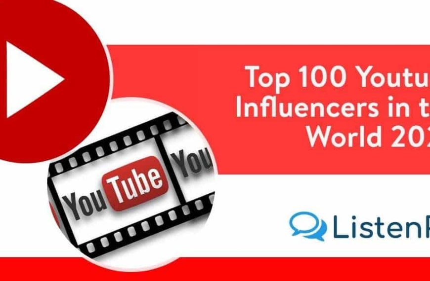 youtube top 100 influencers