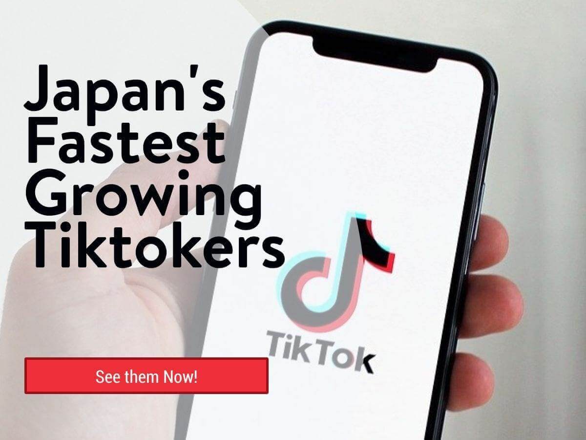 fastest growing japan tiktokers