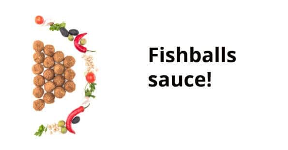 How to make fishballs Sauce