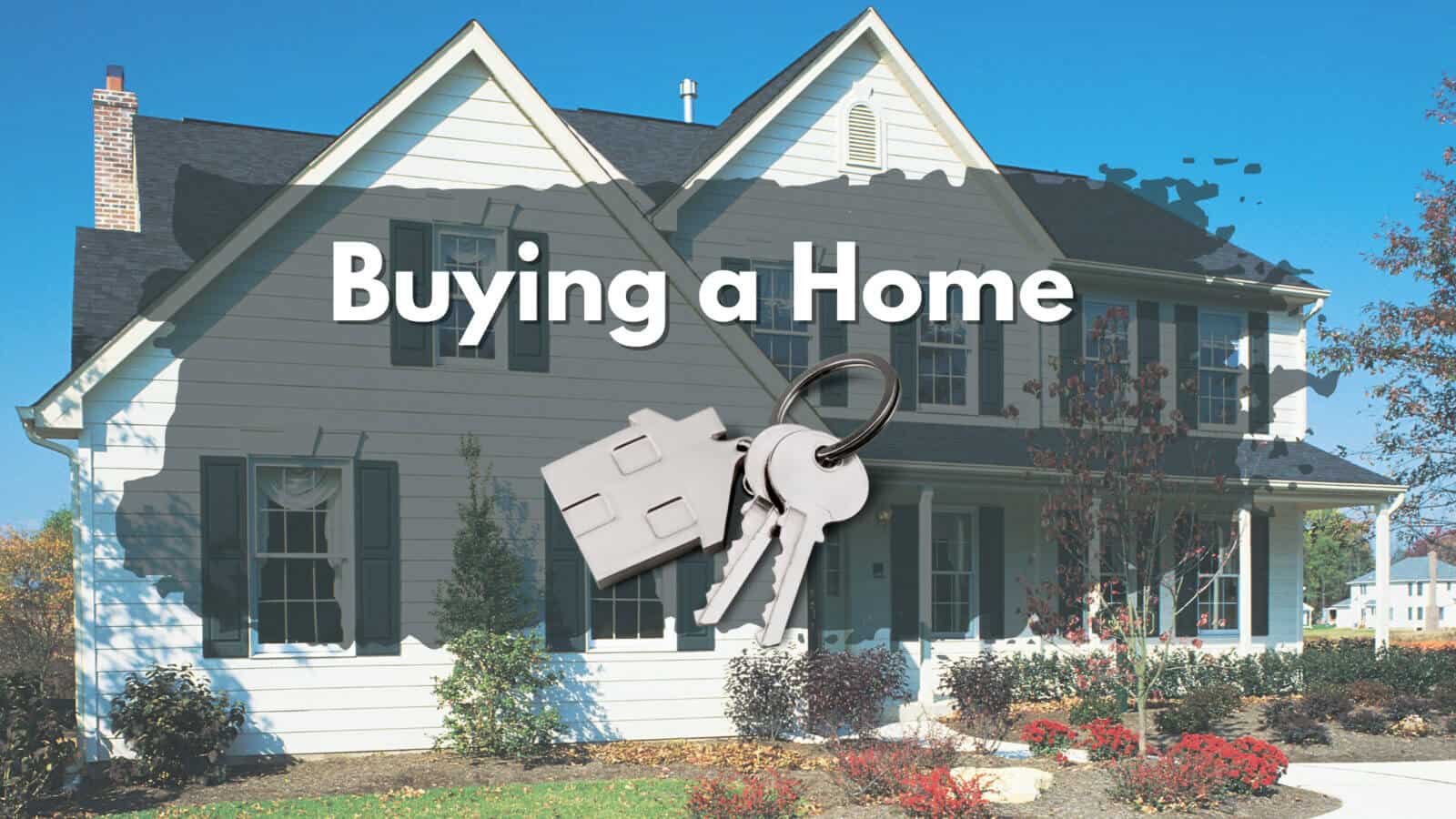 Purchasing residential property.