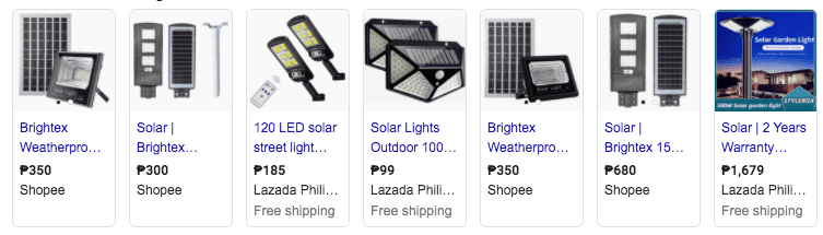 solar lighting for home