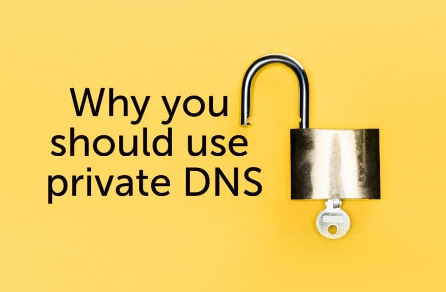 use private DNS for security