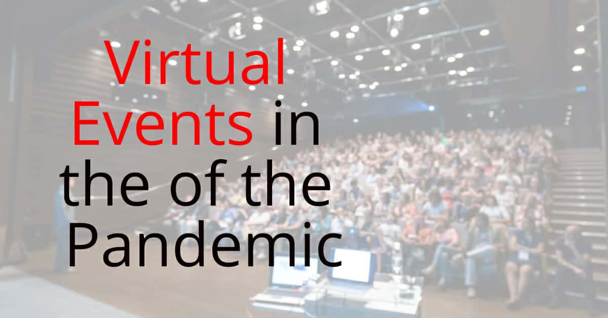 Virtual Events Pandemic
