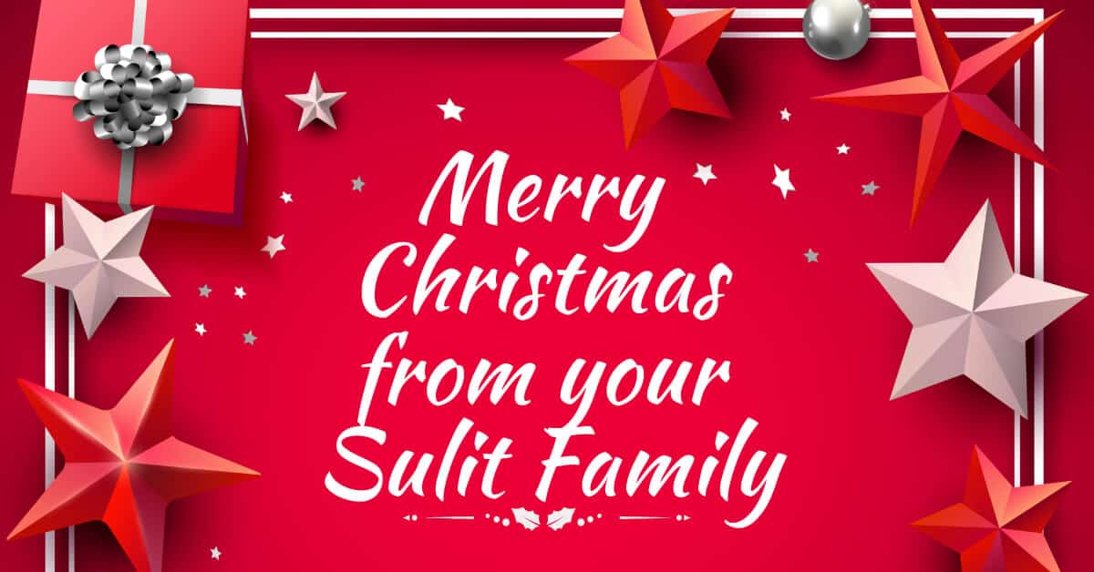 Merry Christmas: May your Christmas sparkle with moments of love from your salt family.