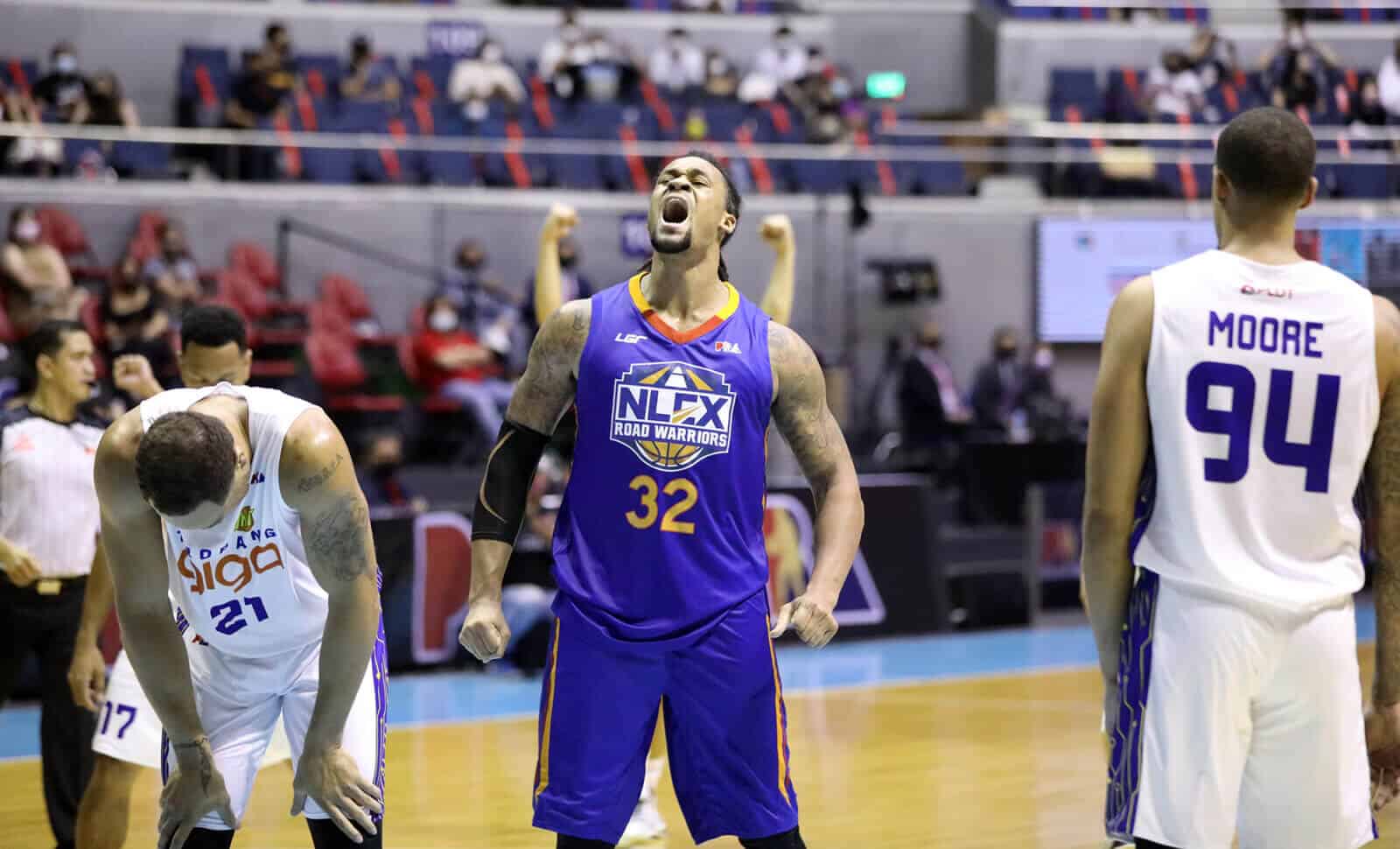 NLEX basketball players spoil TNT's PBA debut.