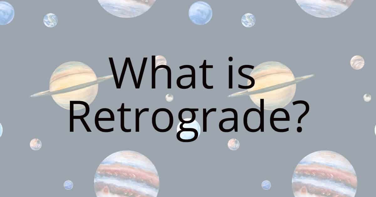 what is retrograde