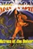 Cover of "Mistress of the Dark" by Janet McLachlan. The vivamax-style artwork features a woman with long hair in an action pose, clutching a glowing staff, set against a mystical background of swirling colors. Bold, yellow title text adorns the bottom.