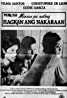 Black and white poster of the Filipino film titled Bukas Na Saling Buksan ang Kalayaan, reminiscent of 70s Pinoy movies, with three people depicted.