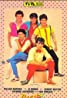 Five people in colorful 80s fashion pose energetically against a polka dot background with Disco text below, reminiscent of iconic 80s Pinoy movies.