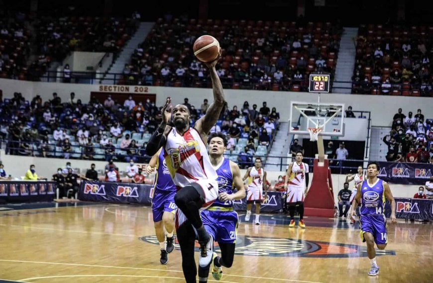 A basketball player targets NBA return while helping San Miguel.