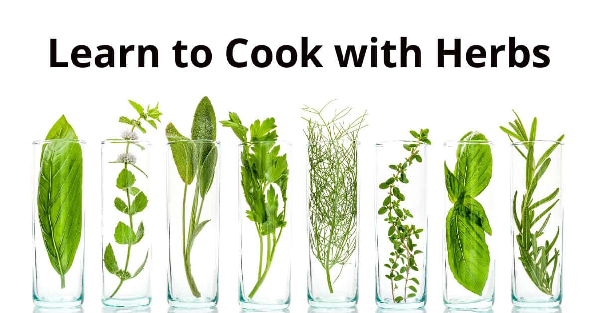 Cook with herbs