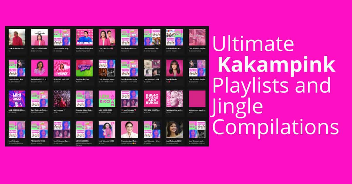 kakampink - jingles - playlist