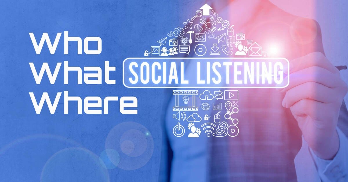 What is social listening and why is it important?