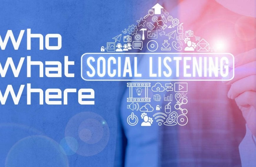 What is social listening and why is it important?