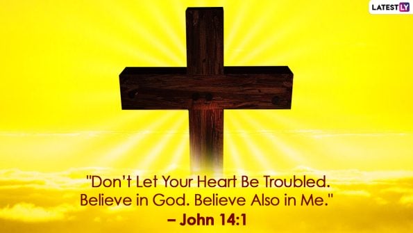 Don't let your heart be troubled