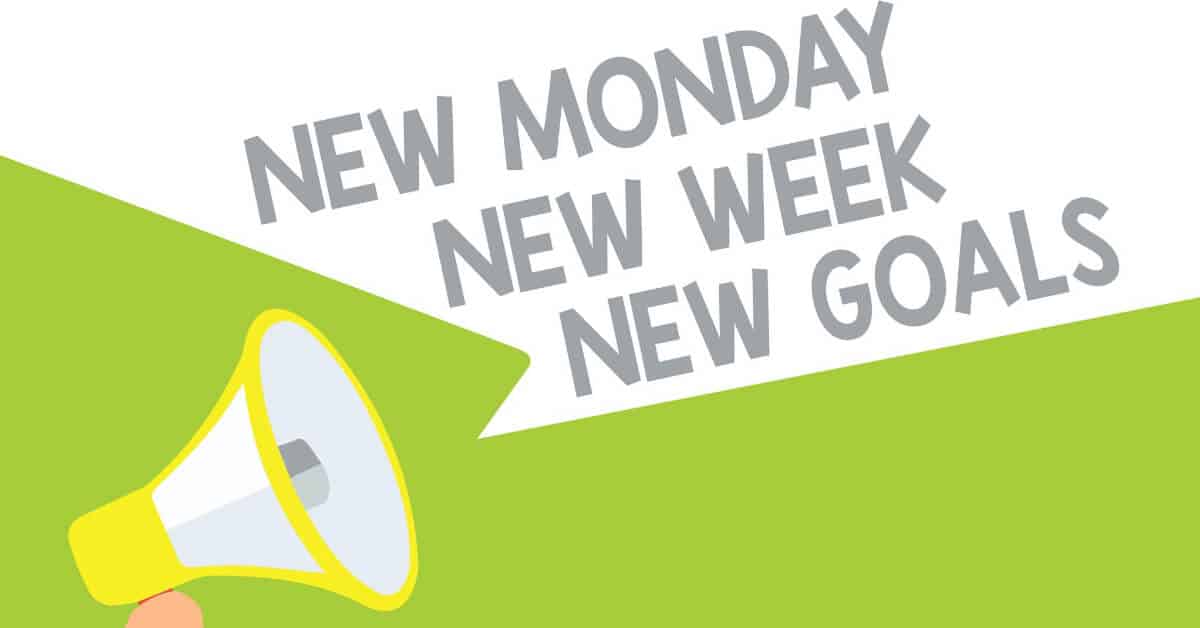 5 New Goals every Monday!