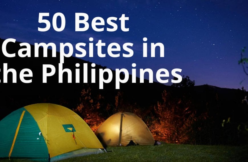 Top 50 campsites in the Philippines.