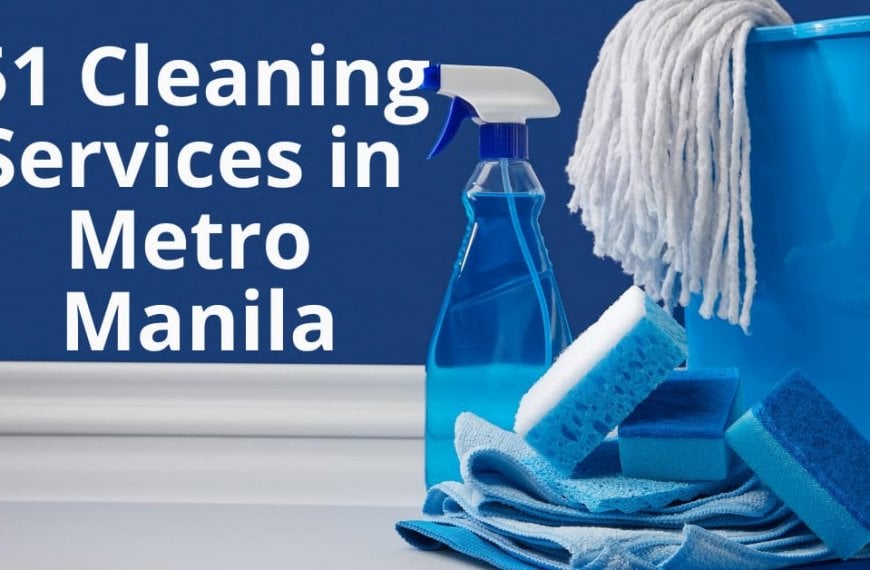Best cleaning services in metro Manila.