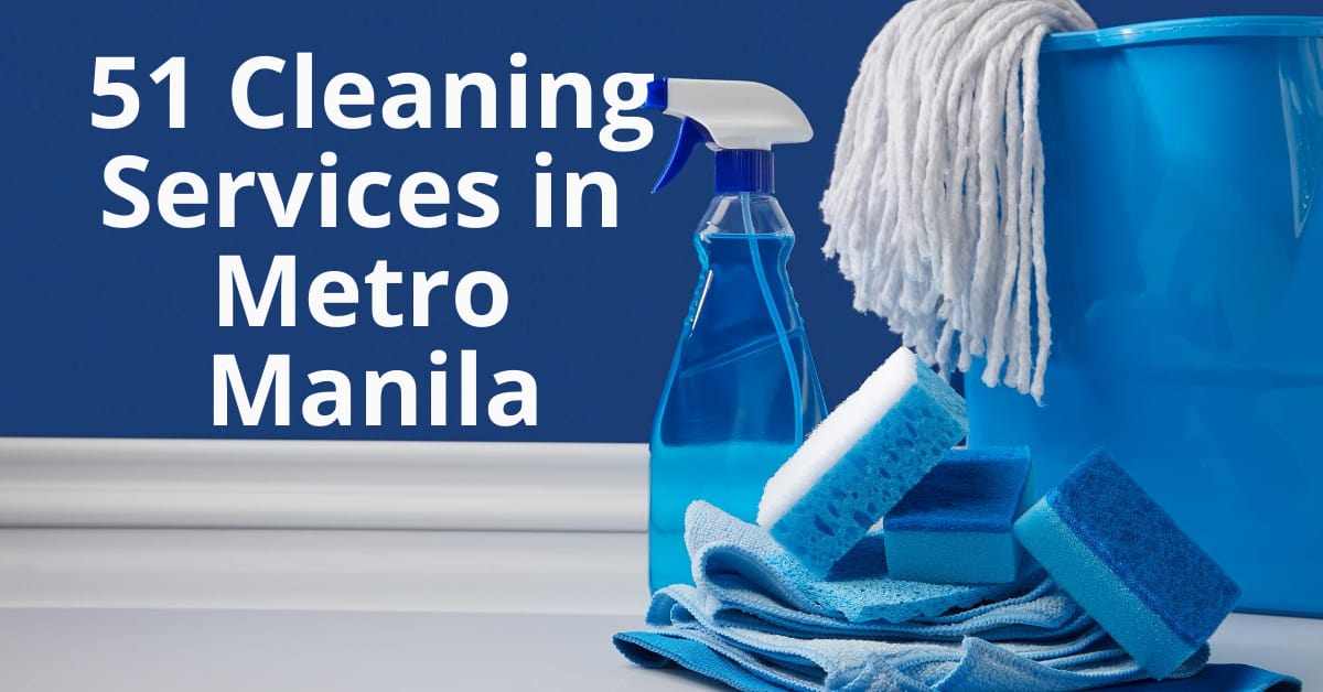 Best cleaning services in metro Manila.