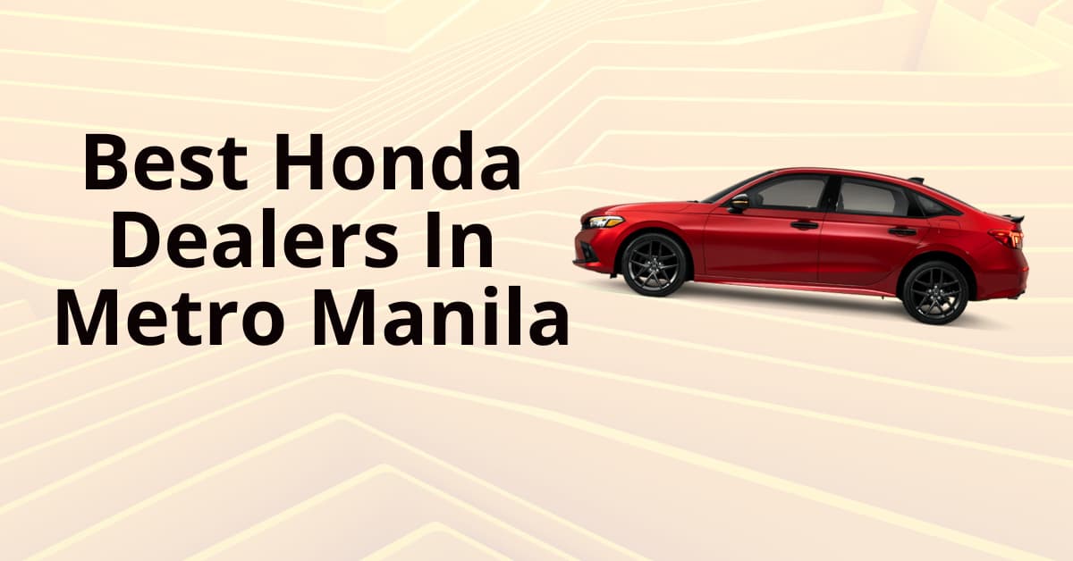 Top-rated car dealerships offering Honda vehicles in the bustling capital city of Manila.