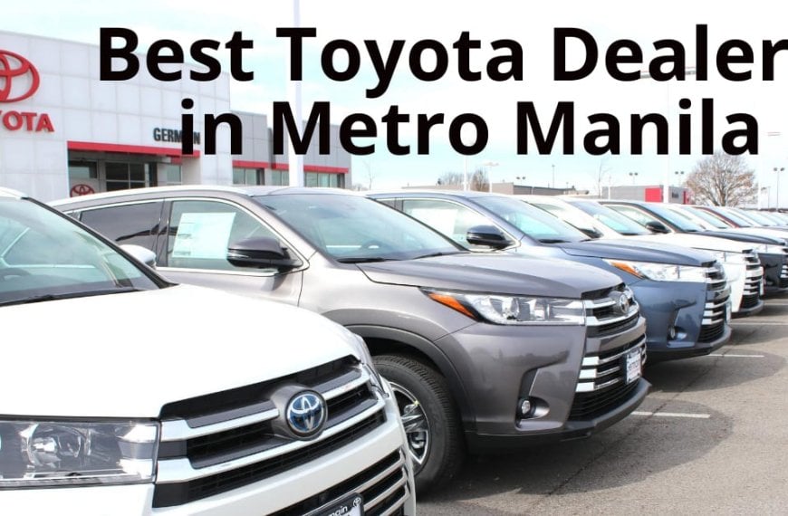 Top Toyota Dealerships in Manila.