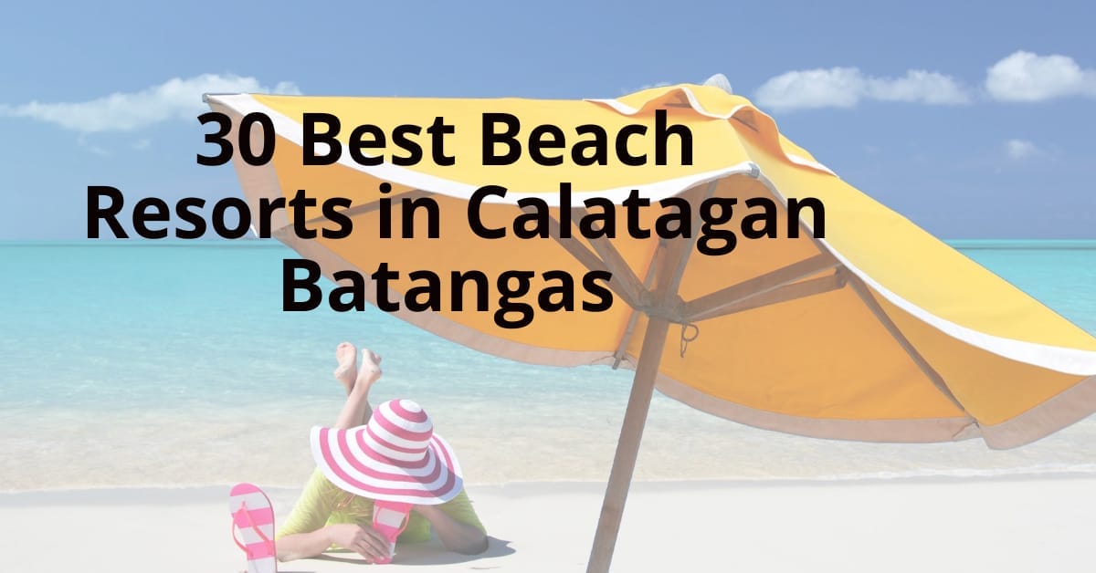 calatagan beaches batangas
