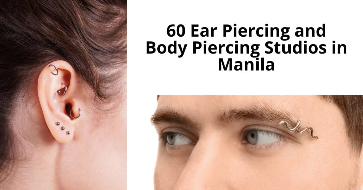 body ear piercing manila
