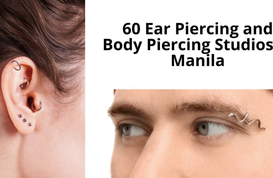 body ear piercing manila